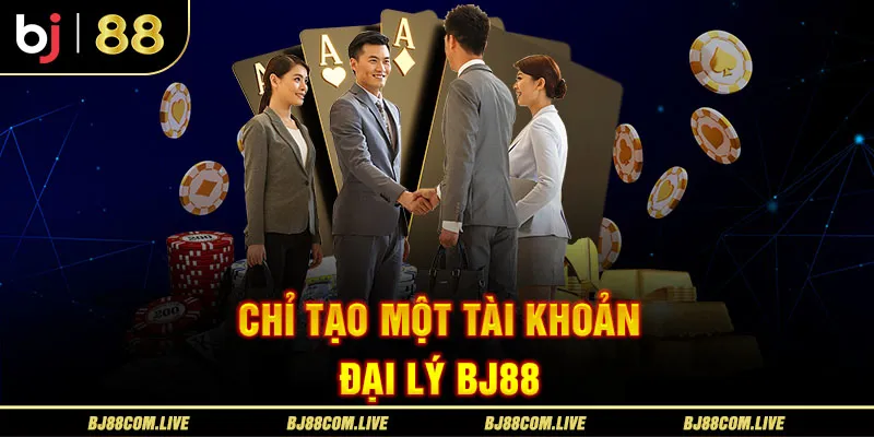 Bạn chỉ nên mở duy nhất tài khoản đại lý để tiện cho việc quản lý