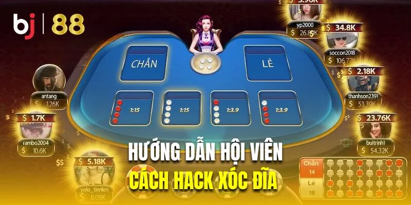 Hướng dẫn hội viên cách sử dụng tool hack xóc đĩa 